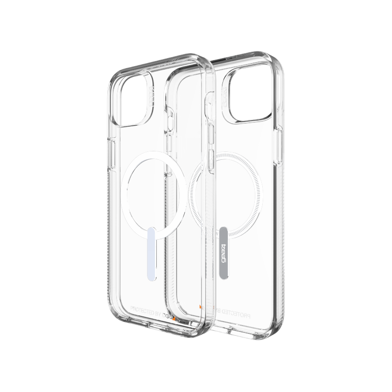 Gear4 Distributor - 840056165342 - GER150 - GEAR4 Crystal Palace Snap MagSafe Apple iPhone 14 Plus / 15 Plus (clear) - B2B homescreen