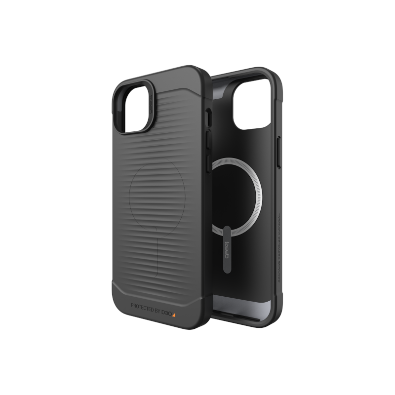 Gear4 Distributor - 840056165809 - GER159 - GEAR4 Havana Snap MagSafe Apple iPhone 14 Plus / 15 Plus (black) - B2B homescreen