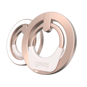 Hurtownia GSM - Magnetický držák na prst GEAR4 Snap Ring MagSafe Apple iPhone 12/13/14 (růžově zlatý) - GER178 - {ean13} - Hurt