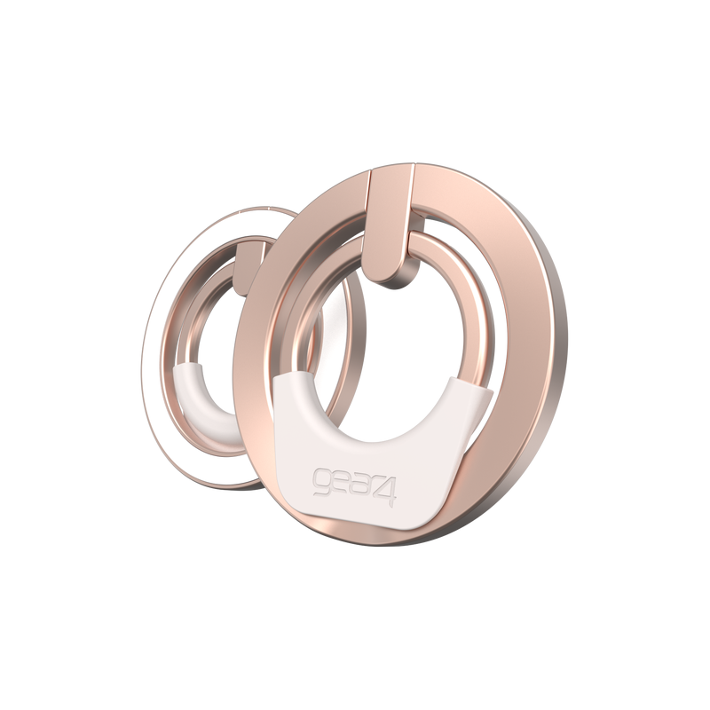 Hurtownia Gear4 - 840056169081 - GER178 - Magnetyczny uchwyt na palec GEAR4 Snap Ring MagSafe Apple iPhone 12/13/14 (rose gold) - B2B homescreen