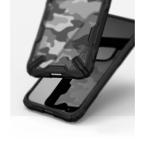 Etui Ringke Fusion-X Design Apple iPhone 11 Pro Max Camo (Moro) Negru