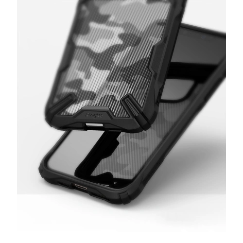 Etui Ringke Fusion-X Design Apple iPhone 11 Pro Max Camo (Moro) Black