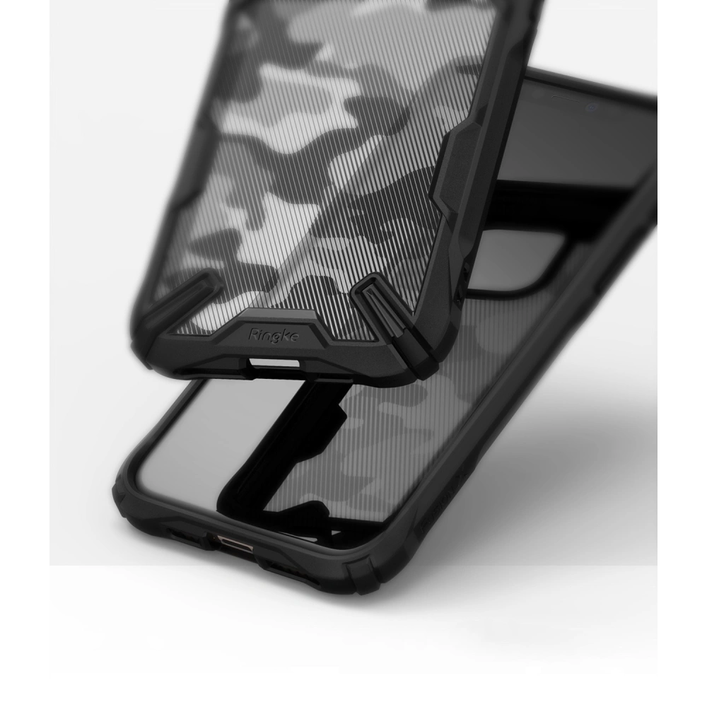 Hurtownia GSM - Etui Ringke Fusion-X Design Apple iPhone 11 Pro Max Camo (Moro) Černá - RGK1001MOB - {ean13} - Hurt