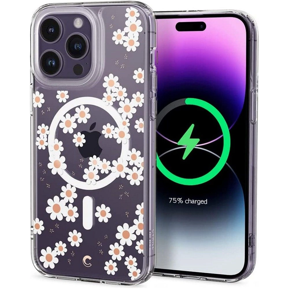 Hurtownia GSM - Etui Spigen Cyrill Cecile Mag MagSafe Apple iPhone 14 Pro Max Bílá Sedmikráska - SPN2471 - {ean13} - Hurt