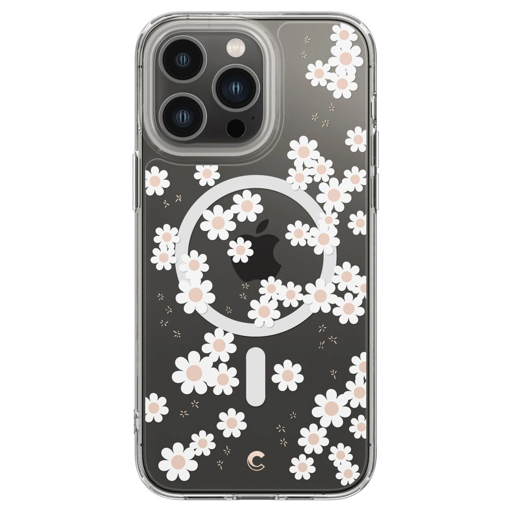 Wholesale Spigen Cyrill Cecile Mag MagSafe Apple iPhone 14 Pro Max White Daisy - SPN2471 - {ean13} - Hurt
