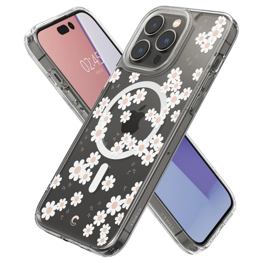 Hurtownia GSM - Etui Spigen Cyrill Cecile Mag MagSafe Apple iPhone 14 Pro Max Bílá Sedmikráska - SPN2471 - {ean13} - Hurt