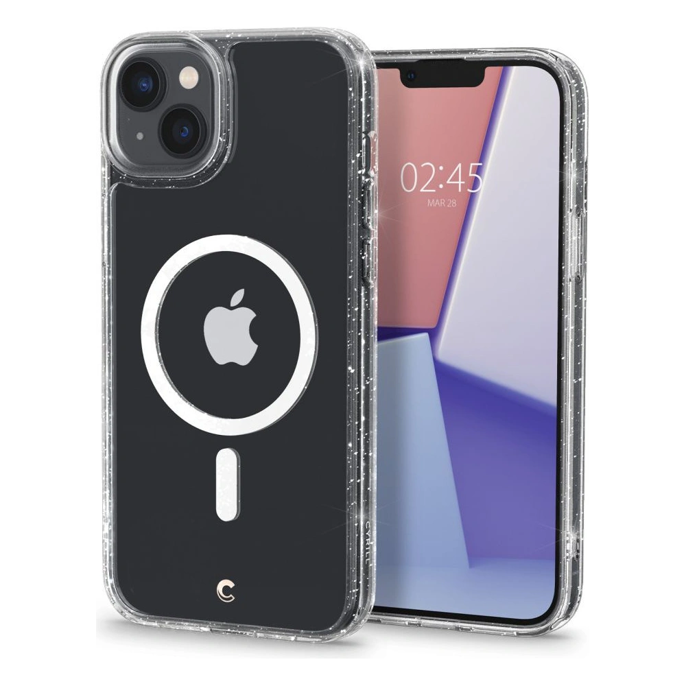 Wholesale Spigen Cyrill Shine Mag MagSafe Apple iPhone 14 Plus / 15 Plus Glitter Clear - SPN2479 - {ean13} - Hurt
