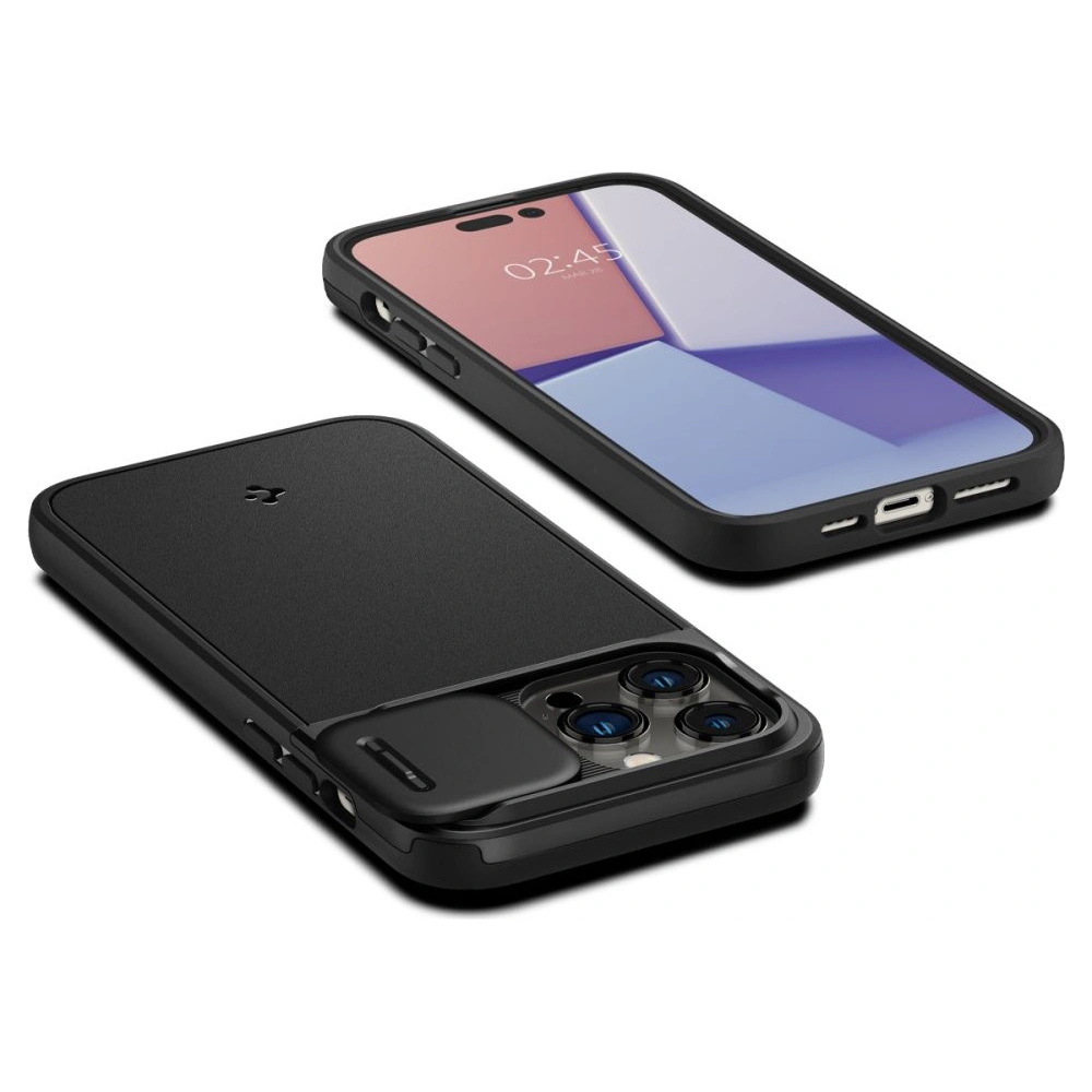 Hurtownia GSM - Case Spigen Optik Armor Mag MagSafe Apple iPhone 14 Pro Schwarz - SPN2483 - {ean13} - Hurt