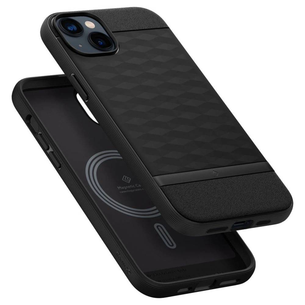 Hurtownia GSM - Case Caseology Parallax Mag MagSafe Apple iPhone 14 Plus / 15 Plus Matt Schwarz - CSL081 - {ean13} - Hurt
