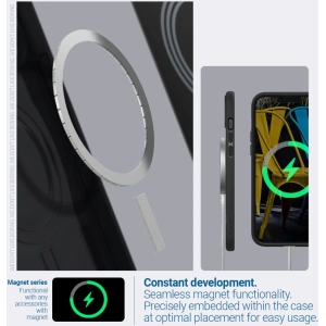 Hurtownia GSM - Etui Caseology Parallax Mag MagSafe Apple iPhone 14 Plus / 15 Plus Matná černá - CSL081 - {ean13} - Hurt