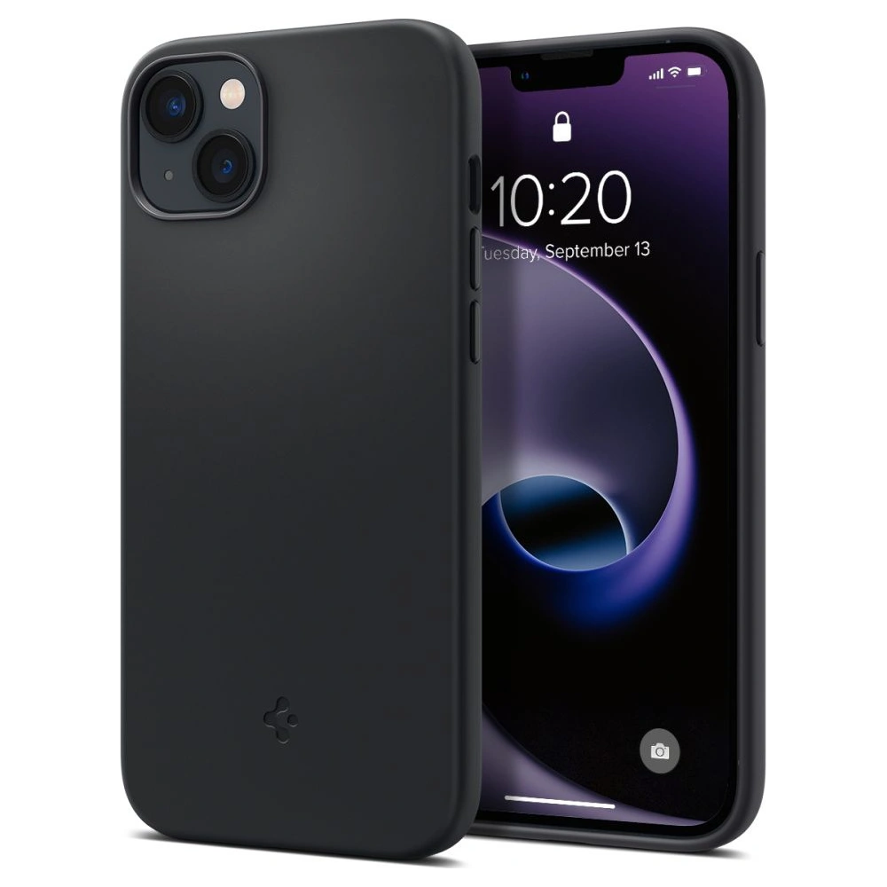 Hurtownia GSM - Etui Spigen Silicone Fit Mag MagSafe Apple iPhone 14 Plus / 15 Plus Černé - SPN2485 - {ean13} - Hurt