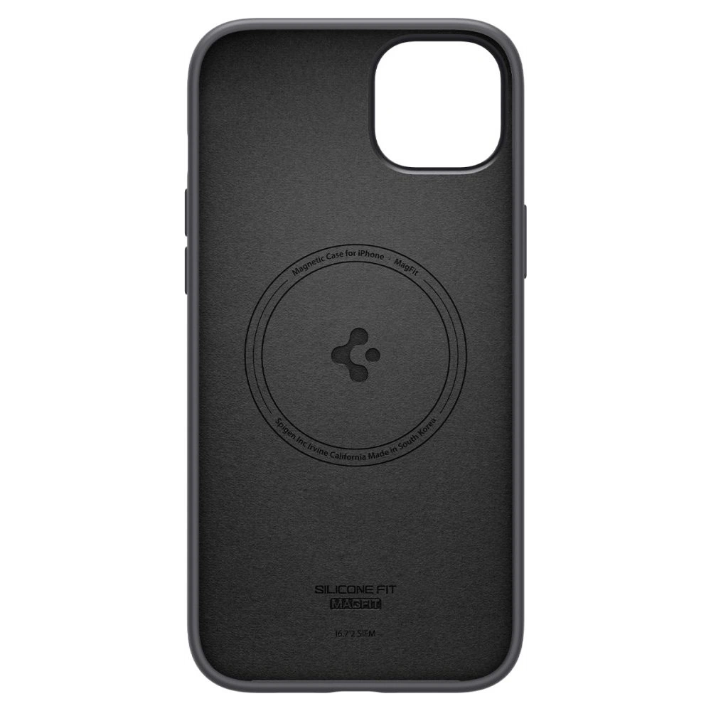 Hurtownia GSM - Etui Spigen Silicone Fit Mag MagSafe Apple iPhone 14 Plus / 15 Plus Černé - SPN2485 - {ean13} - Hurt