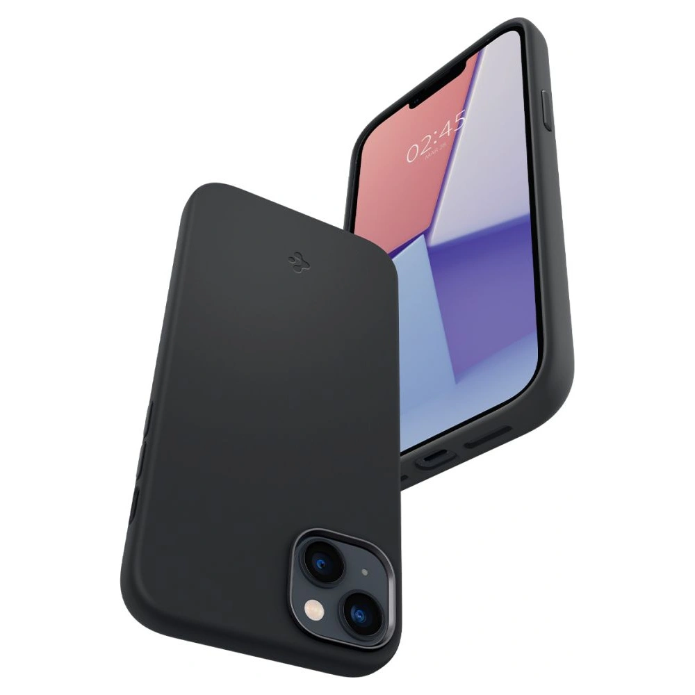 Hurtownia GSM - Etui Spigen Silicone Fit Mag MagSafe Apple iPhone 14 Plus / 15 Plus Černé - SPN2485 - {ean13} - Hurt