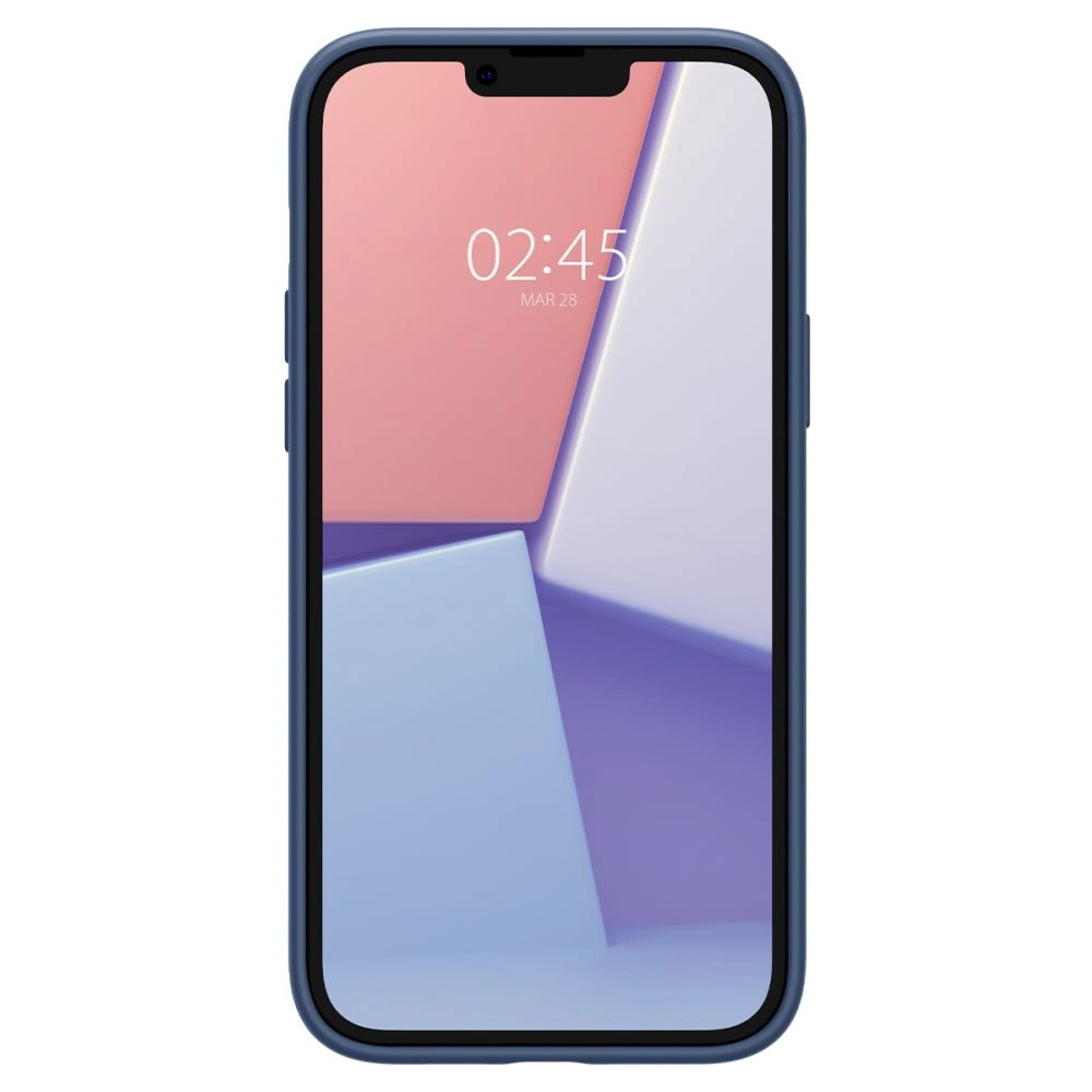 Wholesale Spigen Silicone Fit Mag MagSafe Apple iPhone 14 Plus / 15 Plus Navy Blue - SPN2486 - {ean13} - Hurt