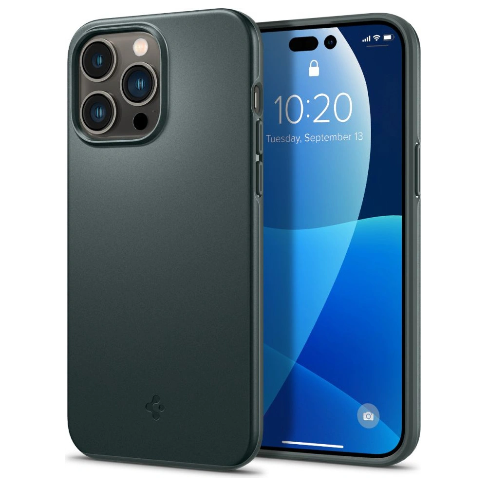 Hurtownia GSM - Case Spigen Thin Fit Apple iPhone 14 Pro Abyssgrün - SPN2487 - {ean13} - Hurt