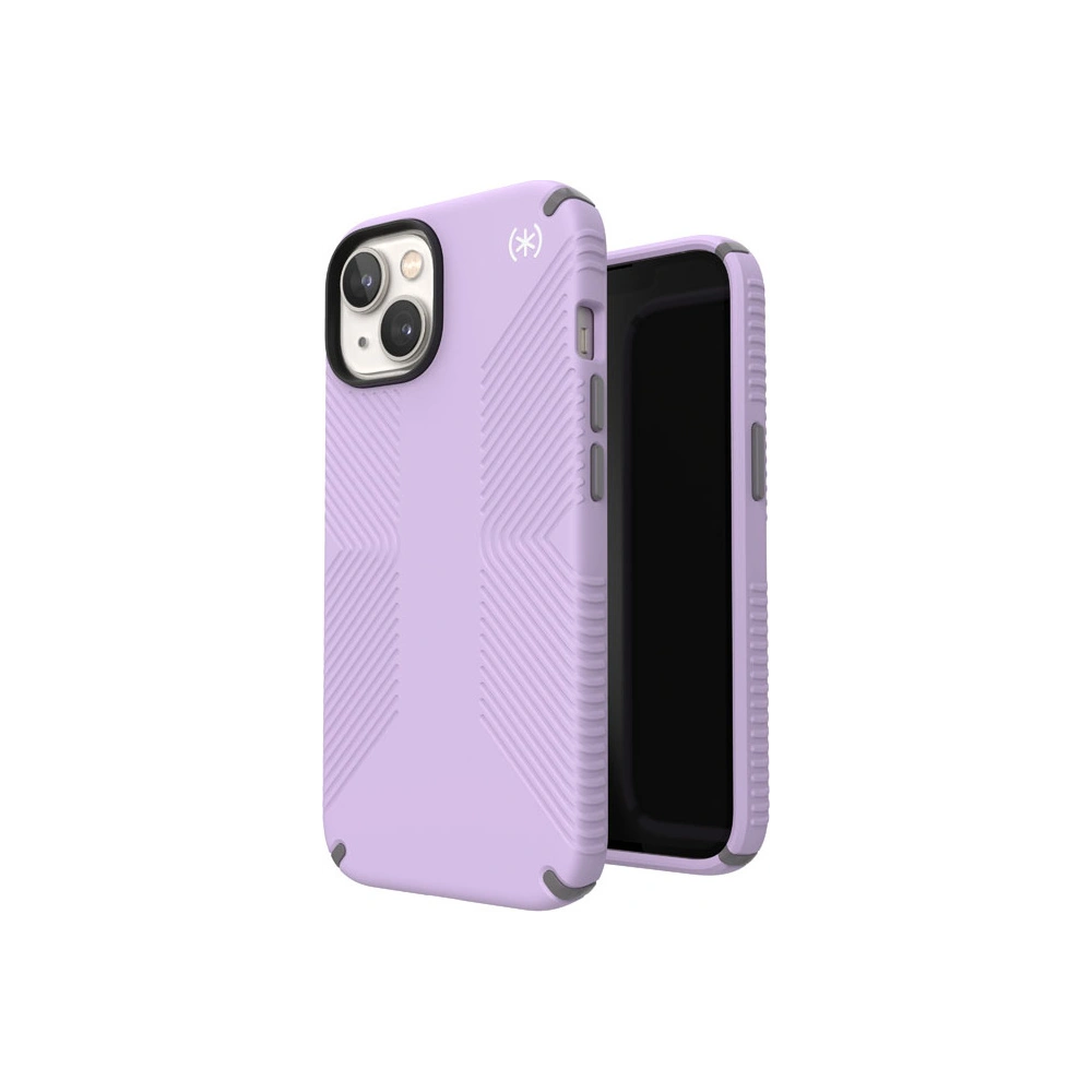 Hurtownia GSM - Etui Speck Presidio2 Grip MICROBAN Apple iPhone 14 (Tavaszi lila / Felhős szürke / Fehér) - SPK340 - {ean13} - Hurt