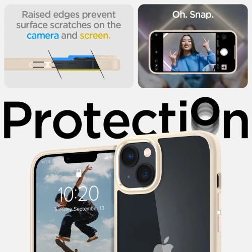 Etui Spigen Ultra Hybrid Apple iPhone 14 Sand Beige