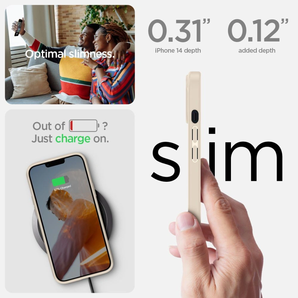 Hurtownia GSM - Etui Spigen Ultra Hybrid Apple iPhone 14 Homok bézs - SPN2489 - {ean13} - Hurt