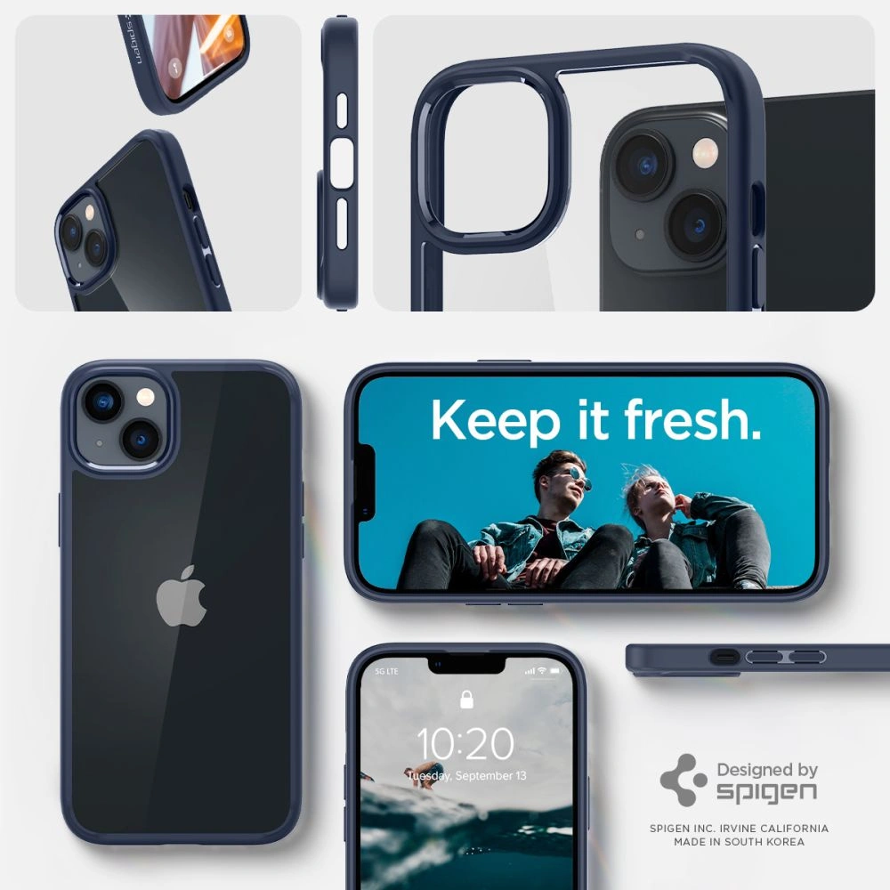 Hurtownia GSM - Etui Spigen Ultra Hybrid Apple iPhone 14 Albastru Marin - SPN2490 - {ean13} - Hurt