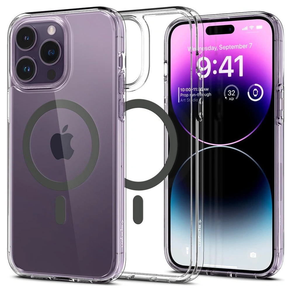 Hurtownia GSM - Etui Spigen Ultra Hybrid Mag MagSafe Apple iPhone 14 Pro Graphit - SPN2491 - {ean13} - Hurt