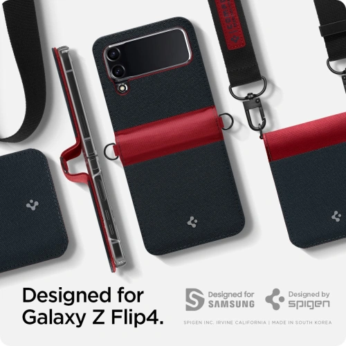 Etui Spigen Compoty Samsung Galaxy Z Flip 4 Ladybug