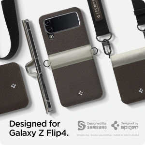 Wholesale Spigen Compoty Samsung Galaxy Z Flip 4 Tan - SPN2493 - {ean13} - Hurt