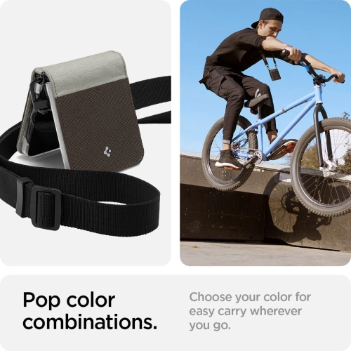 Etui Spigen Compoty Samsung Galaxy Z Flip 4 Tan