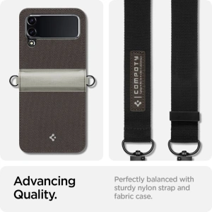 Wholesale Spigen Compoty Samsung Galaxy Z Flip 4 Tan - SPN2493 - {ean13} - Hurt