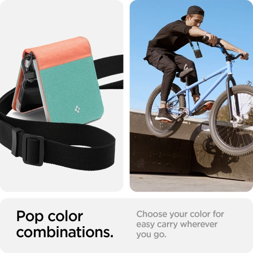 Etui Spigen Compoty Samsung Galaxy Z Flip 4 Cotton Candy