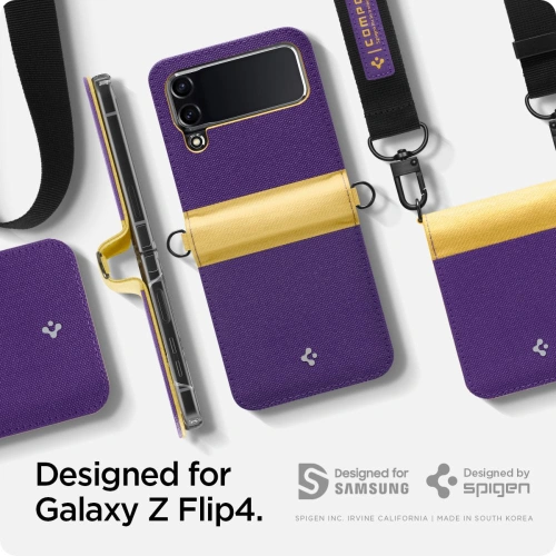 Etui Spigen Compoty Samsung Galaxy Z Flip 4 Pansy