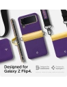 Wholesale Spigen Compoty Samsung Galaxy Z Flip 4 Pansy - SPN2495 - {ean13} - Hurt