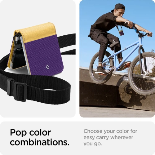 Etui Spigen Compoty Samsung Galaxy Z Flip 4 Pansy