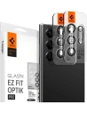 Tvrzené sklo na aparát Spigen Optik.tr ez Fit Camera Protector Samsung Galaxy S22 Ultra Černé [2 PACK]