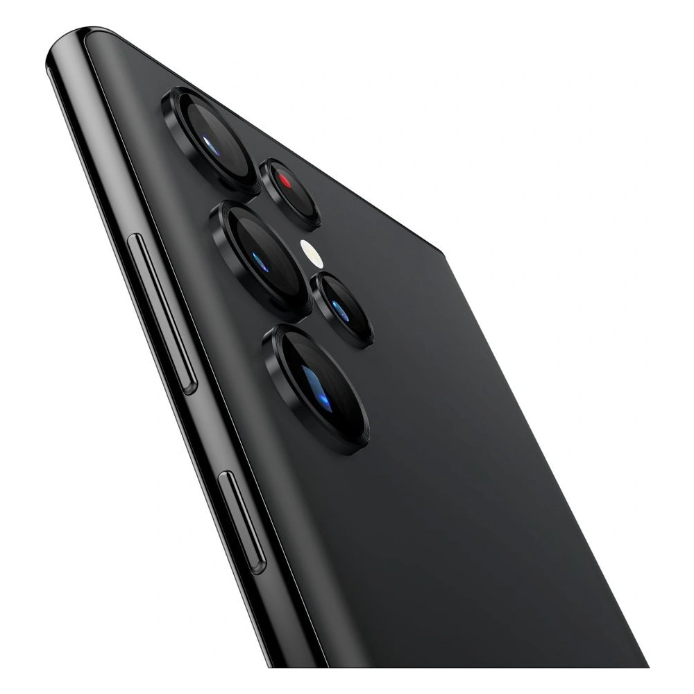 Hurtownia GSM - Gehärtetes Glas für Spigen Optik.tr ez Fit Kamera Schutz Samsung Galaxy S22 Ultra Schwarz [2 PACK] - SPN2496 - {ean13} - Hurt