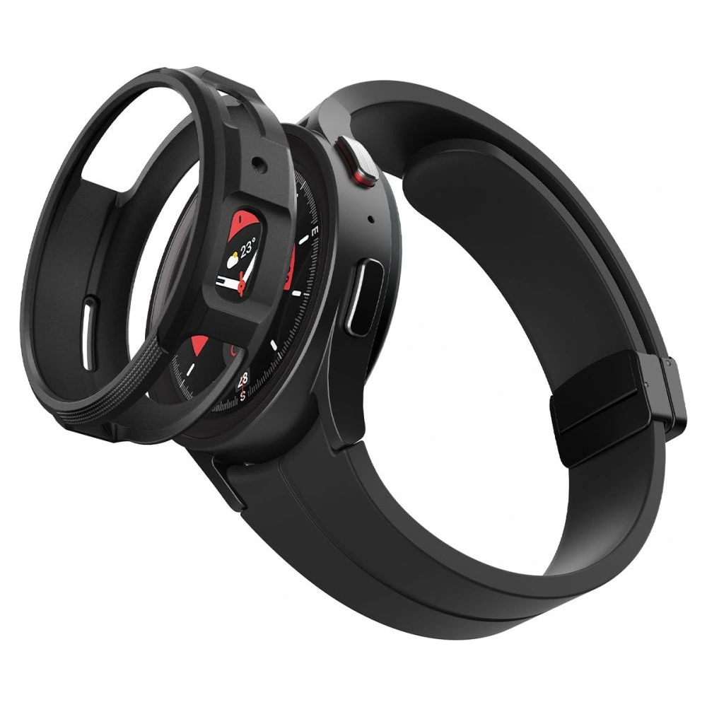 Wholesale Spigen Liquid Air Samsung Galaxy Watch 5 Pro 45mm Matte Black - SPN2498 - {ean13} - Hurt