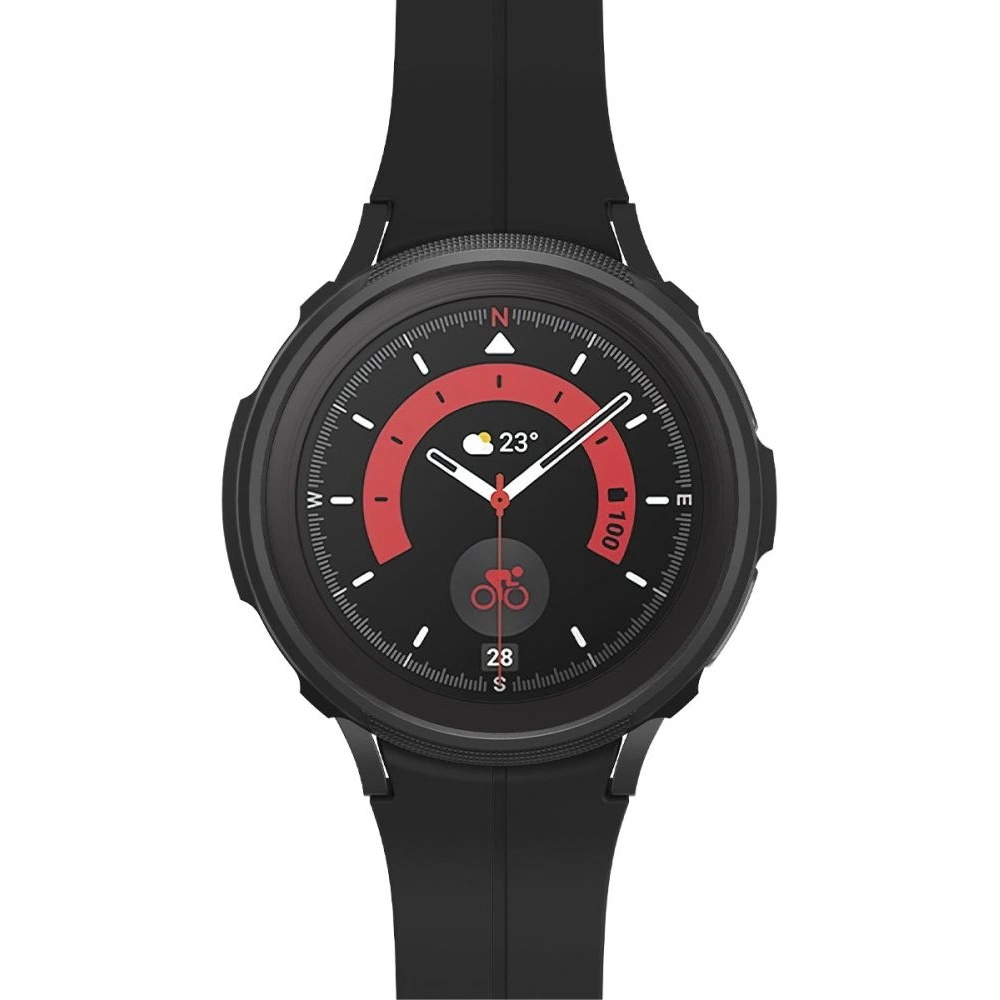 Wholesale Spigen Liquid Air Samsung Galaxy Watch 5 Pro 45mm Matte Black - SPN2498 - {ean13} - Hurt