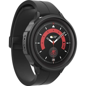 Hurtownia GSM - Etui Spigen Liquid Air Samsung Galaxy Watch 5 Pro 45mm Matná Černá - SPN2498 - {ean13} - Hurt