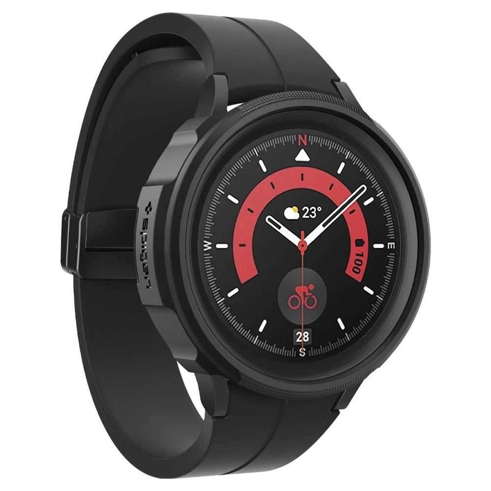 Wholesale Spigen Liquid Air Samsung Galaxy Watch 5 Pro 45mm Matte Black - SPN2498 - {ean13} - Hurt
