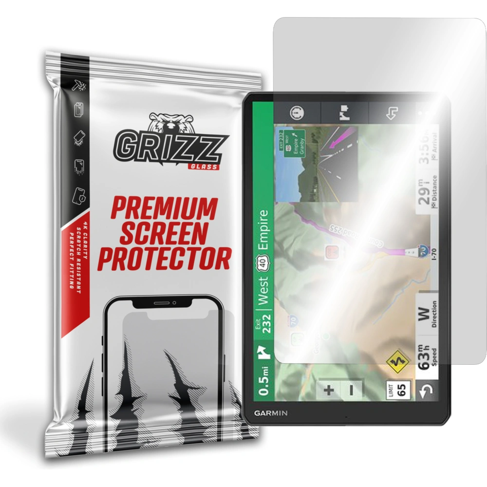 Hybriční sklo GrizzGlass HybridGlass pro Garmin Camper 1090 MT-D