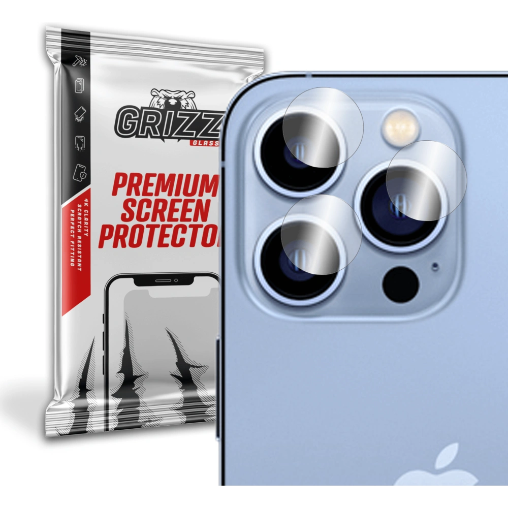 Hurtownia GSM - Üveg a GrizzGlass HybridGlass kamerához Apple iPhone 14 Pro Max-hoz - GRZ3127 - {ean13} - Hurt