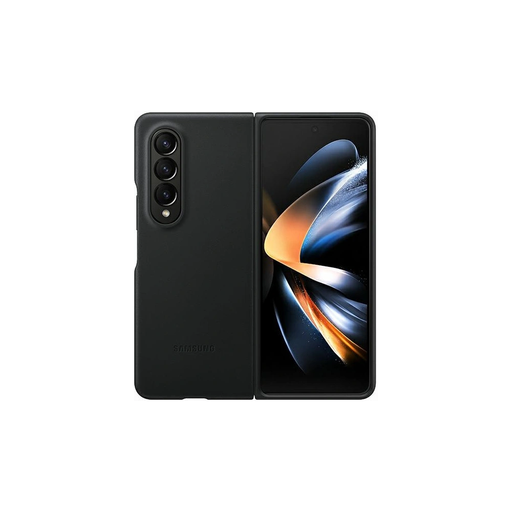Wholesale Samsung Galaxy Z Fold 4 EF-VF936LBEGWW black Leather Cover - SMG764 - {ean13} - Hurt