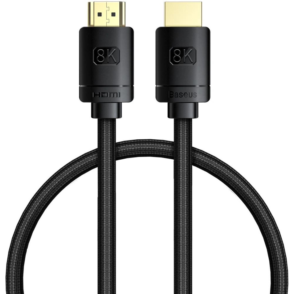 Hurtownia GSM - Cablul Baseus High Definition Series HDMI 2.1 8K 60Hz 0,5m negru - BSU3536 - {ean13} - Hurt