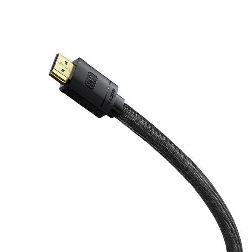 Kabel Baseus High Definition Series HDMI 2.1 8K 60Hz 0,5m czarny
