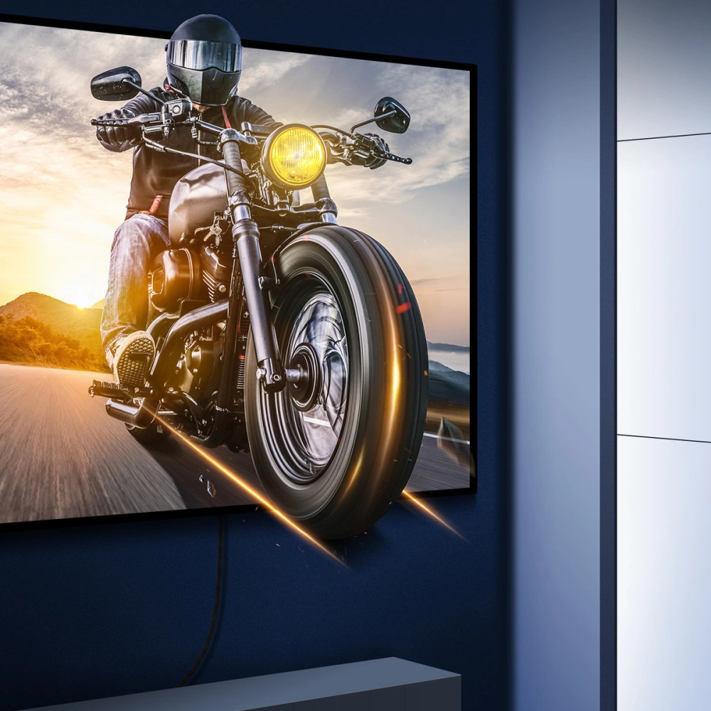 Hurtownia GSM - Kabel Baseus High Definition Series HDMI 2.1 8K 60Hz 0,5m černý - BSU3536 - {ean13} - Hurt
