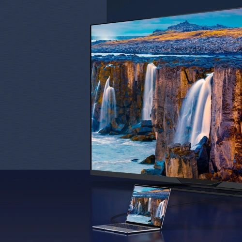 Kabel Baseus High Definition Series HDMI 2.1 8K 60Hz 0,5m czarny