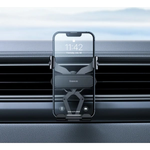 Wholesale Baseus Stable Gravitational Car Mount Lite (Air Outlet Version) black - BSU3537 - {ean13} - Hurt