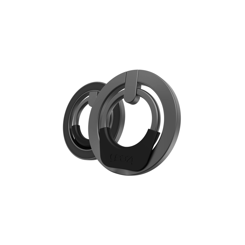 Hurtownia GSM - Magnetický úchyt na prst GEAR4 Snap Ring MagSafe Apple iPhone 12/13/14 (černý) - GER177 - {ean13} - Hurt