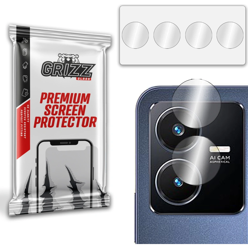 Hurtownia GSM - Glas für die Kamera GrizzGlass HybridGlass für Vivo Y22s - GRZ3134 - {ean13} - Hurt