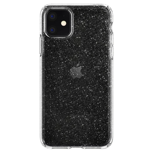 Etui Spigen Liquid Crystal Glitter Apple iPhone 11 Crystal Quartz