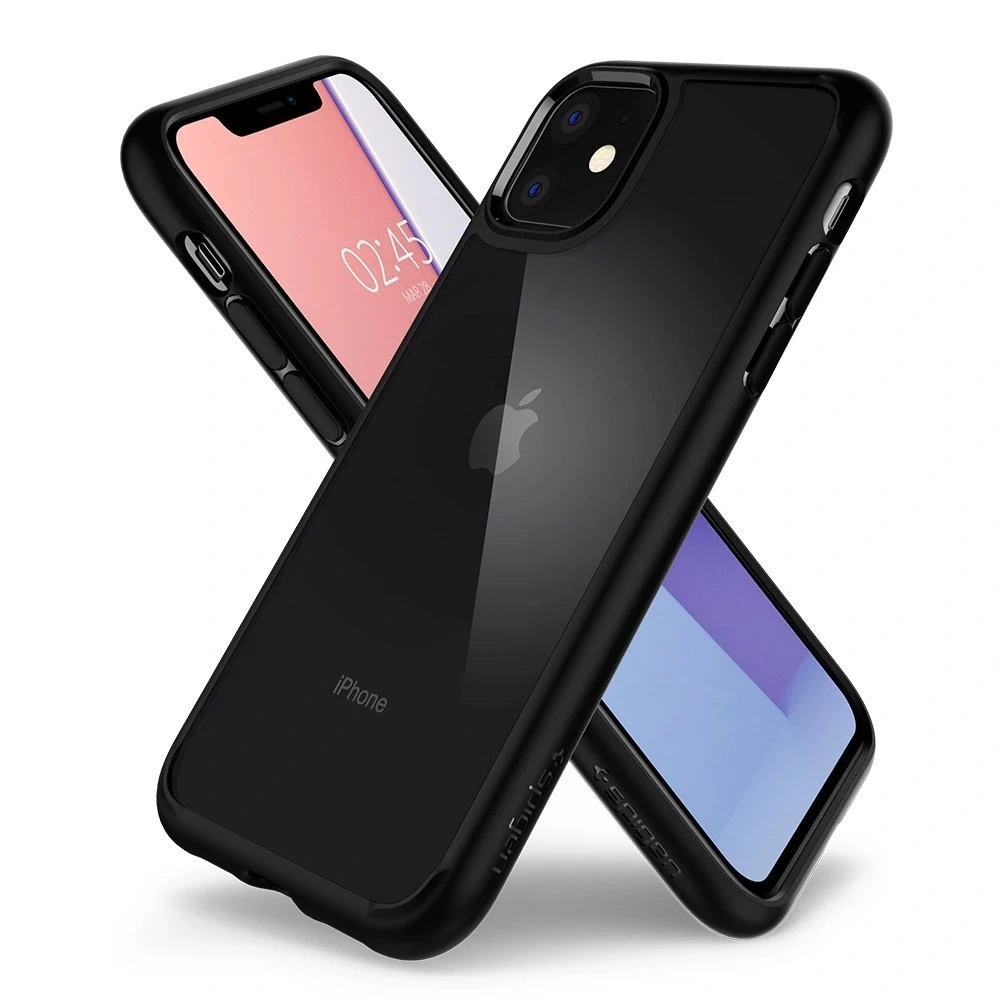 Hurtownia GSM - Spigen Apple Carcasă Ultra Hybrid iPhone 11 Matte Black - SPN416BLK - {ean13} - Hurt